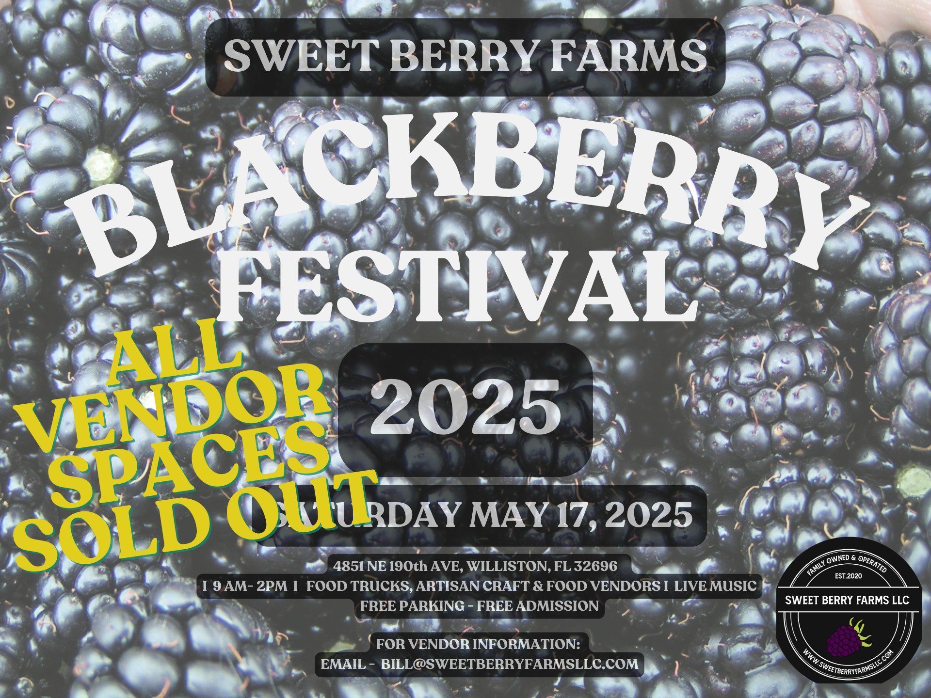 Blackberry Festival Logo