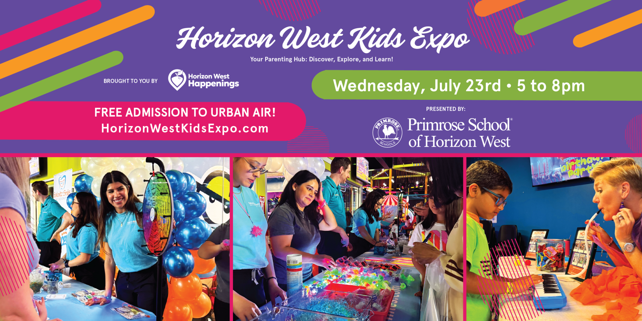 Horizon West Kids Expo Logo